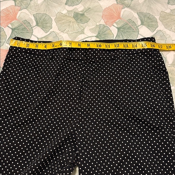 H&M Black and White Polka Dot Straight Leg Pants - Picture 5 of 7